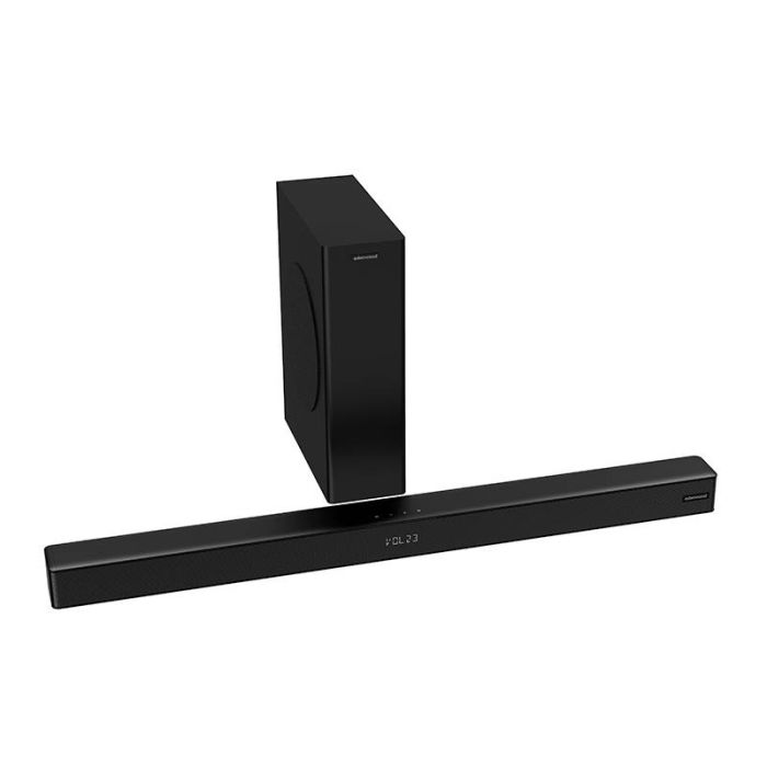 Barra de sonido EDENWOOD BDS C42 340W 2.1 subwoofer inalámbrico