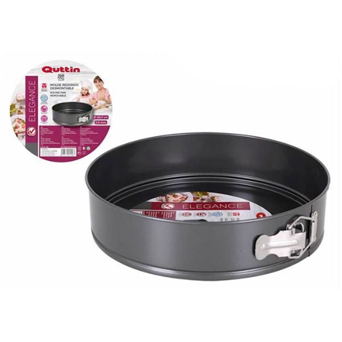 Molde desmontable QUTTIN redondo 28x6,8cm  