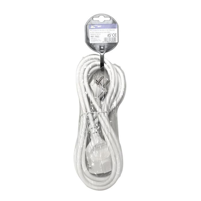 Prolongacion EUROBRIC 3 metros manguera redonda 3g 1,5 blanca