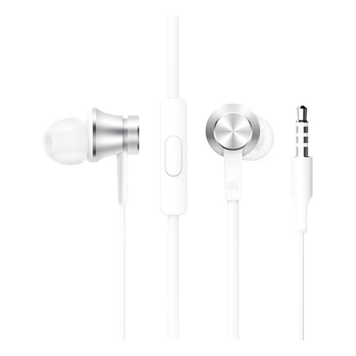 Auriculares botón XIAOMI Mi In-Ear Basic plata