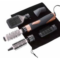 Kit Cepillo moldeador de pelo BE YOU AB01 5 en 1 con funda Kit Cepillo moldeador de pelo BE YOU AB01 5 en 1 con funda