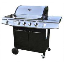 Barbacoa de gas COOK´N EAT AM027SBI ED/2 (4 quemadores + plancha)