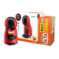Cafetera de cápsulas KRUPS DOLCE GUSTO Piccolo XS YY5129FD rojo + 60 cápsulas de regalo