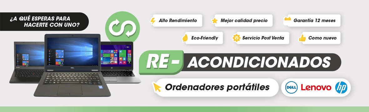 Portátiles reacondicionados