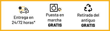 servicios lavadoras Electro Depot: envío, instalación y recogida de antigua lavadora