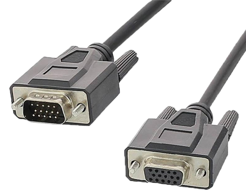 Cable vga ELECTRO DÉPÔT VGA M/F 2m blindado