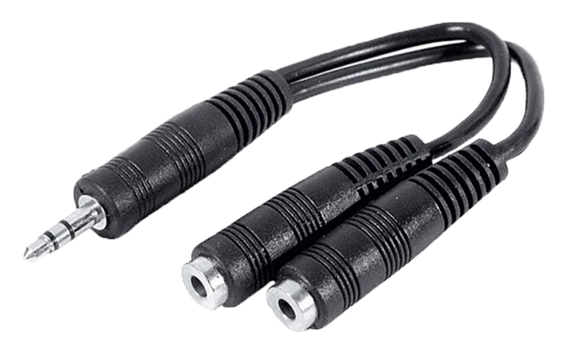 Clavija ELECTRO DÉPÔT 1 JACK EN 2 JACK 3,5 mm Clavija ELECTRO DÉPÔT 1 JACK EN 2 JACK 3,5 mm