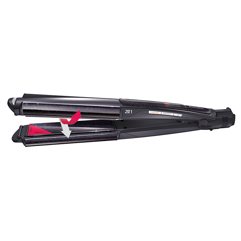 plancha alisadora de pelo babyliss st330e rizado húmedo y seco