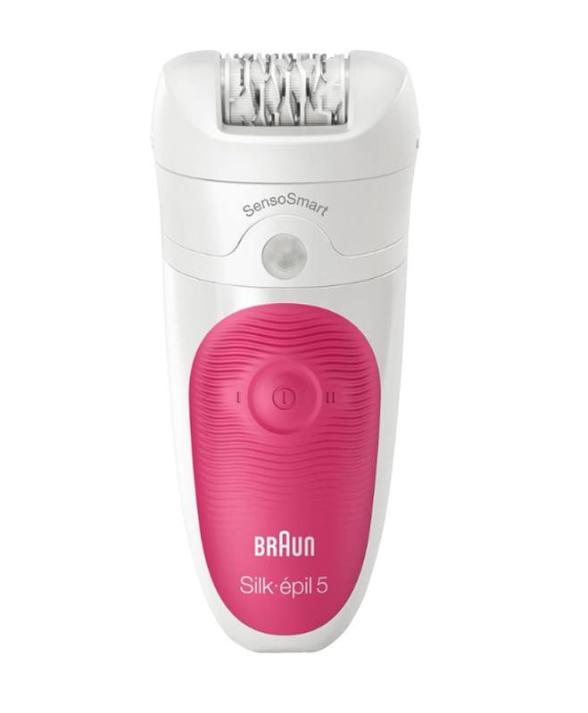 depiladora braun 5-500 silk-épil sensosmart wet & dry