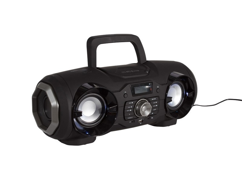 radio cd edenwood boombox bt 01 light 65w negro