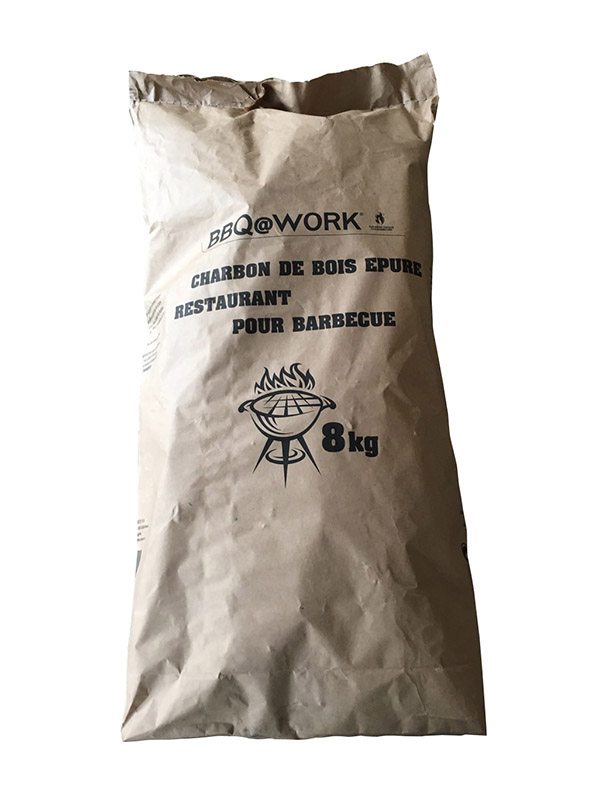 saco de carbón para barbacoa 8kg.