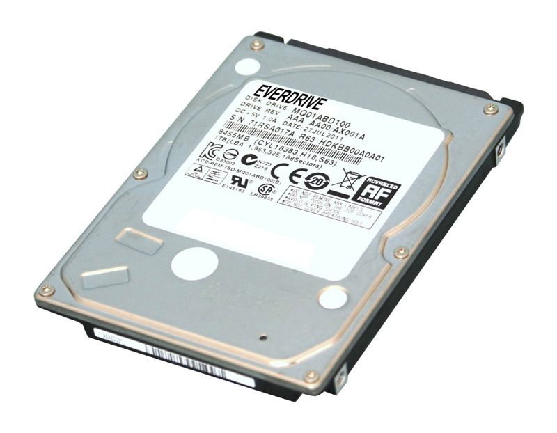 disco duro interno everdrive 1tb 2,5 sata2"
