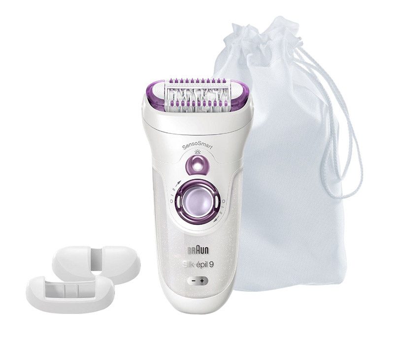 depiladora braun 9-700 silk-épil sensosmart wet & dry