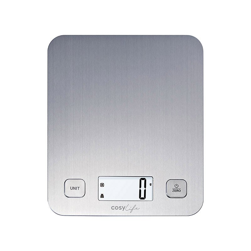 balanza de cocina cosylife cl_ksel5x acero inoxidable