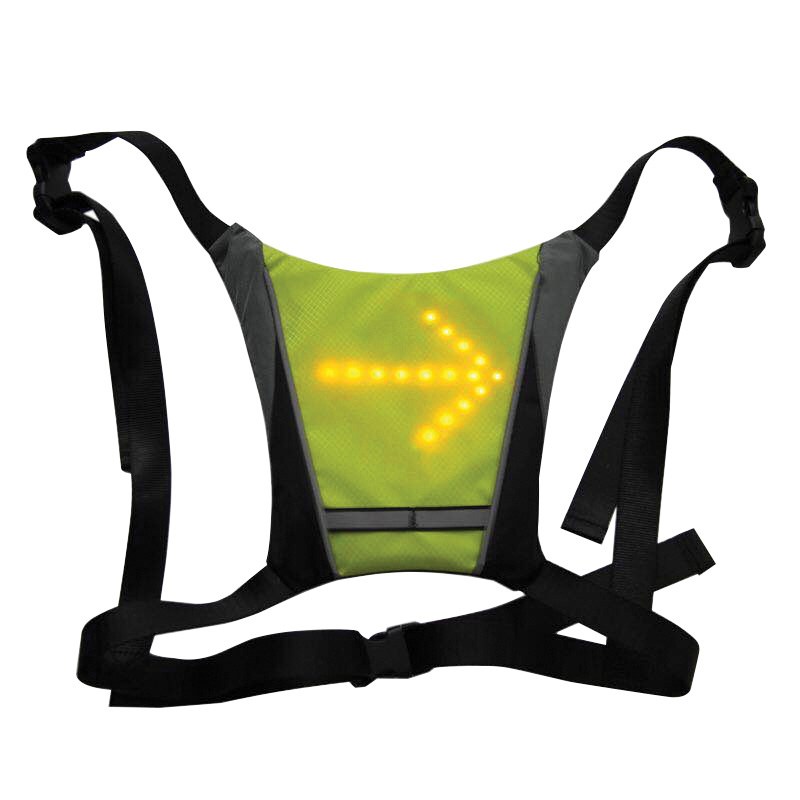 chaleco reflectante ornii con indicador de luz led