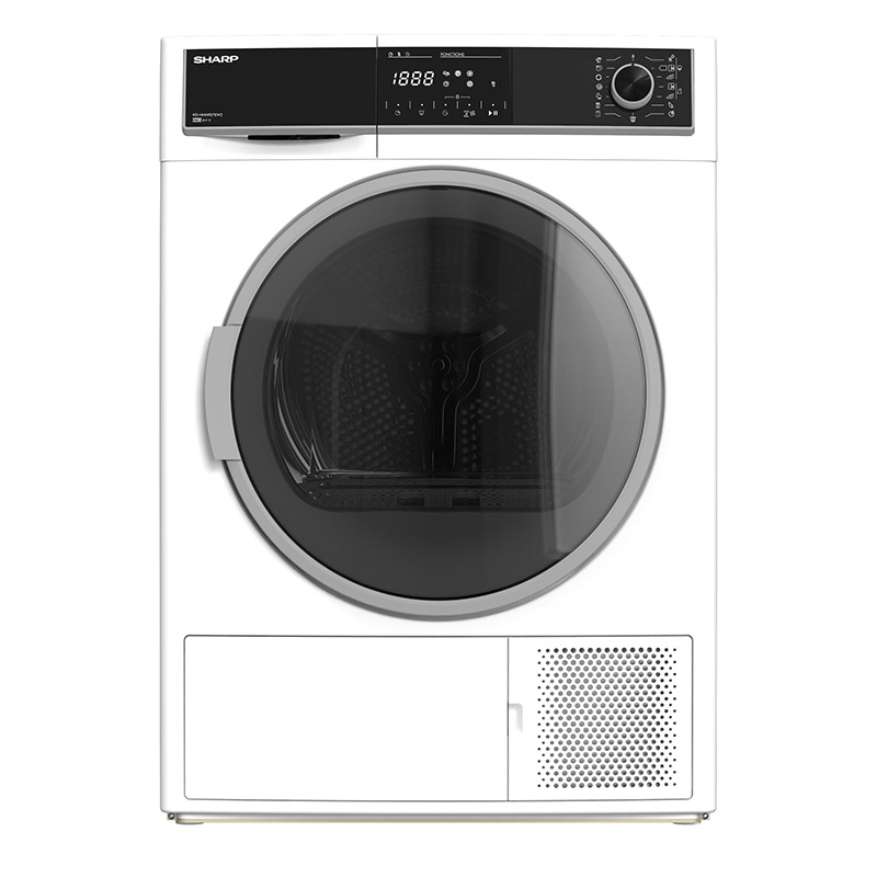 secadora frontal sharp kd-hhh9s7ew2 (9kg a++)