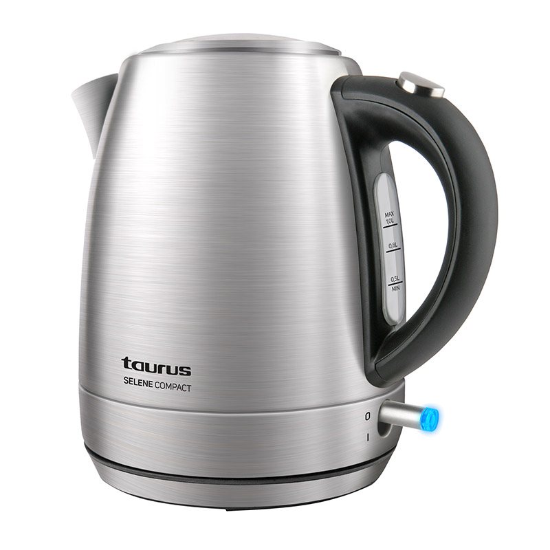 hervidor taurus selene compact 1l - acero inoxidable