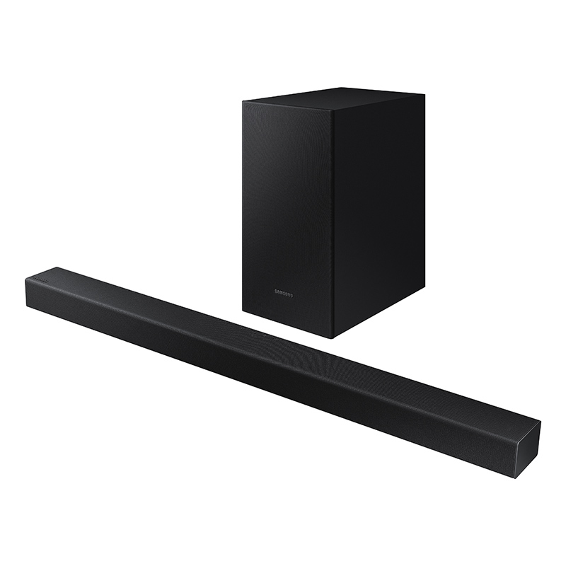 barra de sonido samsung hw-t420/zf 150w 2.1 subwoofer inalámbrico