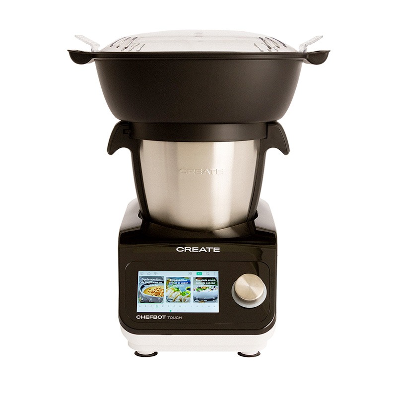 robot de cocina create chefbot touch multimedia (incluye vaporera)