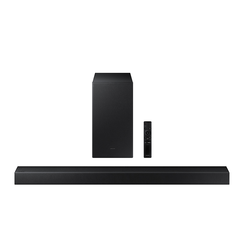 barra de sonido samsung hw-a450/zf 300w 2.1 subwoofer inalámbrico
