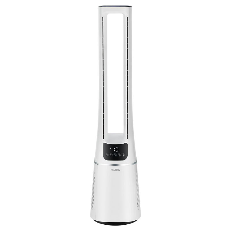 ventilador torre sin aspas & purificador valberg sunny-r pure