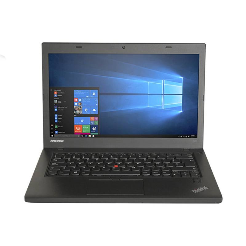 ordenador portátil lenovo reacondicionado t450 i5-5 gen 8gb 240ssd 14 w10p ecobox con maletin"