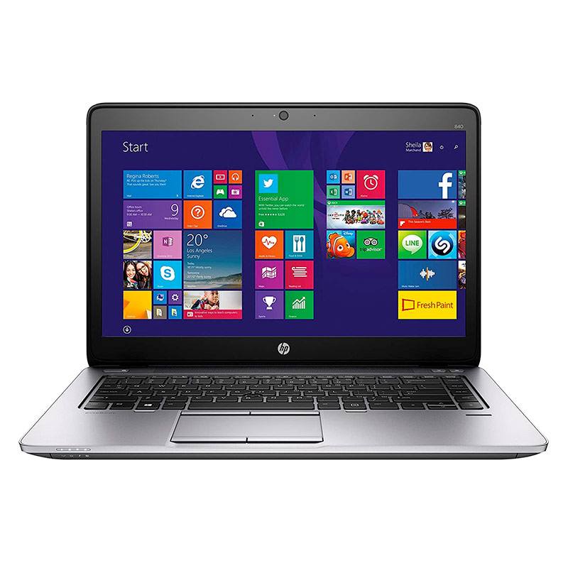 ordenador portátil hp reacondicionado 840 g2 i5-5 gen 8gb 240ssd 14 w10p con maletin"