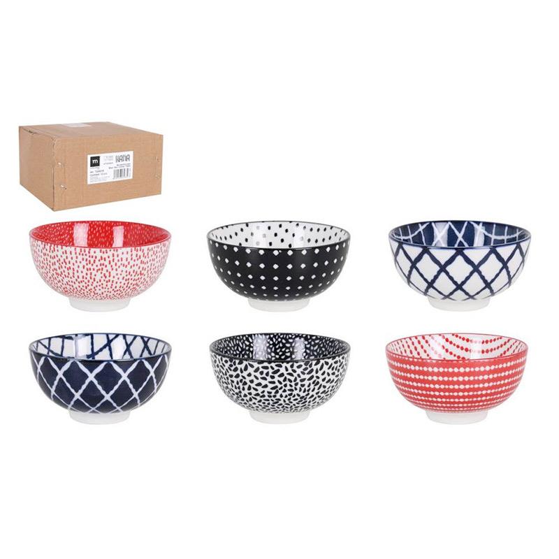 Bol aperitivo japonés HANA redondo 11x5,8cm modelos surtidos