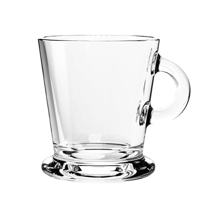 Exportar taza de café de vidrio transparente de 180 ml