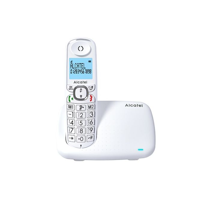 Teléfono fijo inalámbrico ALCATEL XL 375 blanco