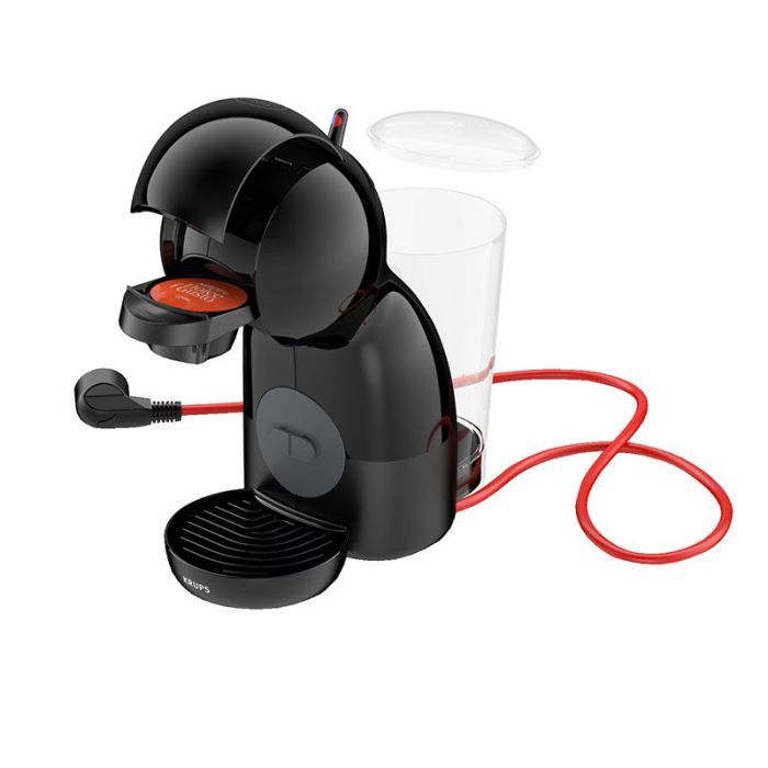 CAFETERA CÁPSULAS KRUPS NEGRA PICCOLO XS DOLCE GUSTO KP1A3BHT – Electrocash  Electrodomésticos