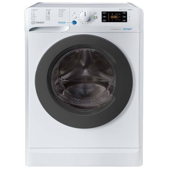 Lavadora secadora INDESIT Kg BDE 1071482X (10-7/1400/E)