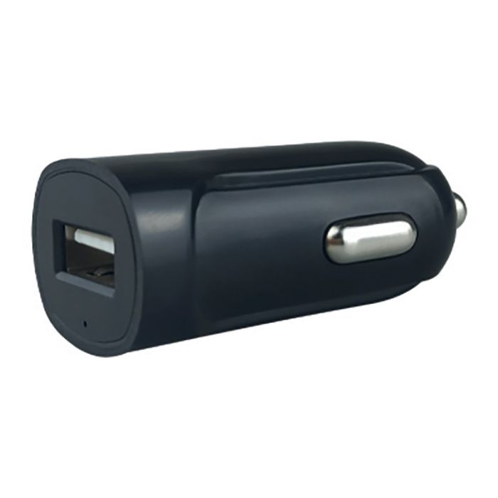 Adaptador mechero coche HIGH ONE a 1 USB-A negro