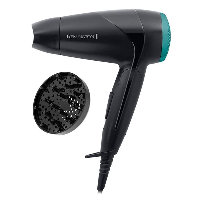 Secador de pelo de viaje REMINGTON D1500 2000W plegable con difusor -  Electro Dépôt