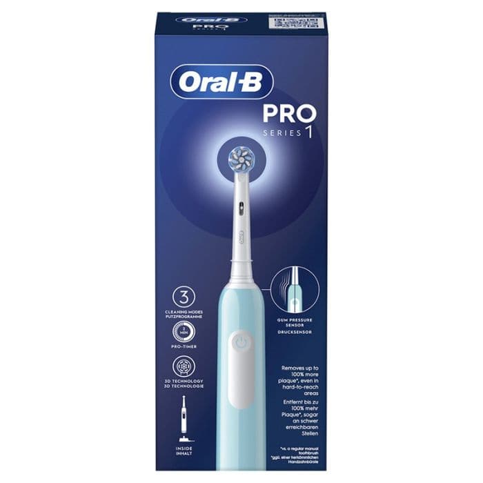 Cepillo Dental ORAL-B Pro1 Duo Turquesa + Negro