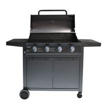 Barbacoa Gas, para 12 personas, 4 zonas, VALBERG BBQGZ VAL4BPL7341