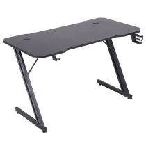 Mesa gaming AMSTRAD AMS-DESK120 2Z en color negro