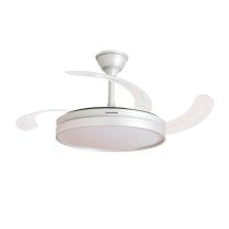 Ventilador de techo con aspas retráctiles Innovagoods - Color Plata/Silver