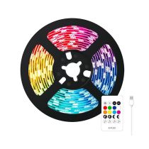 Cinta LED R-MUSIC USB 10m con control remoto
