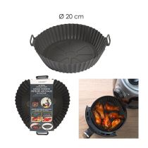 molde silicona diam 20cm para airfryer