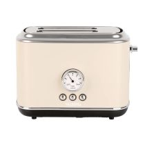 Tostadora retro vintage VALBERG VAL-TC2RETRO color Crema