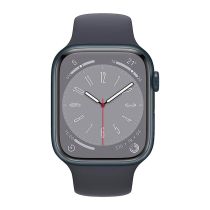 Reloj inteligente APPLE WATCH Serie 8 de 41 mm, color negro, reacondicionado, grado A+