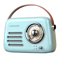Radio LEDWOOD VINTAGE ALMA BLEU