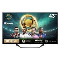 TV QLED HISENSE 43A7NQ peana central
