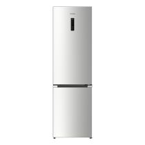 FRIGORÍFICO COMBI NO-FROST 377L, clase C, inox, 2 metros  de alto, CNF 377 C S742C VALBERG