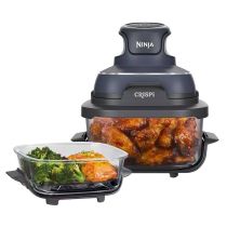 Freidora sin aire Airfry NINJA Crispi 4 en 1 con base de vidrio 1700w