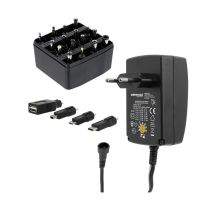 Fuente de alimentación universal EDENWOOD de 3 a 12 V - 27 W USB-C + 20 conectores