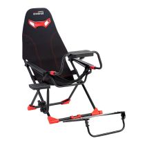 Asiento de simulación negro AMSTRAD AMS-RACING-SIM