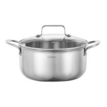 CACEROLA DE ACERO INOXIDABLE 24Cm VALBERG