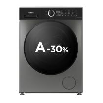 Lavadora 8kg 1400rpm Clase A -30% VALBERG Gris Carga Frontal WF 814 A-30 F S566C